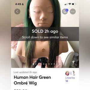 🛑SOLD🛑 Human Hair Lace Front Wig